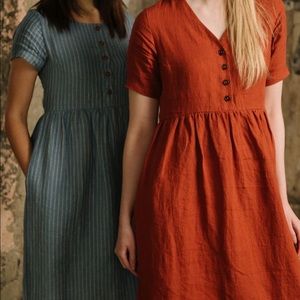 Pyne and smith linen dress number 31